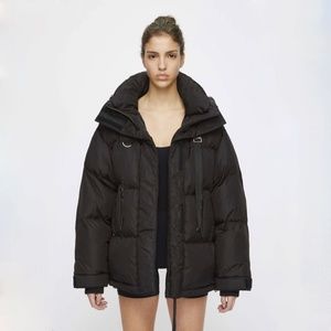 Shoreditch Ski Club Willow Hooded Puffer Jacket / Coat